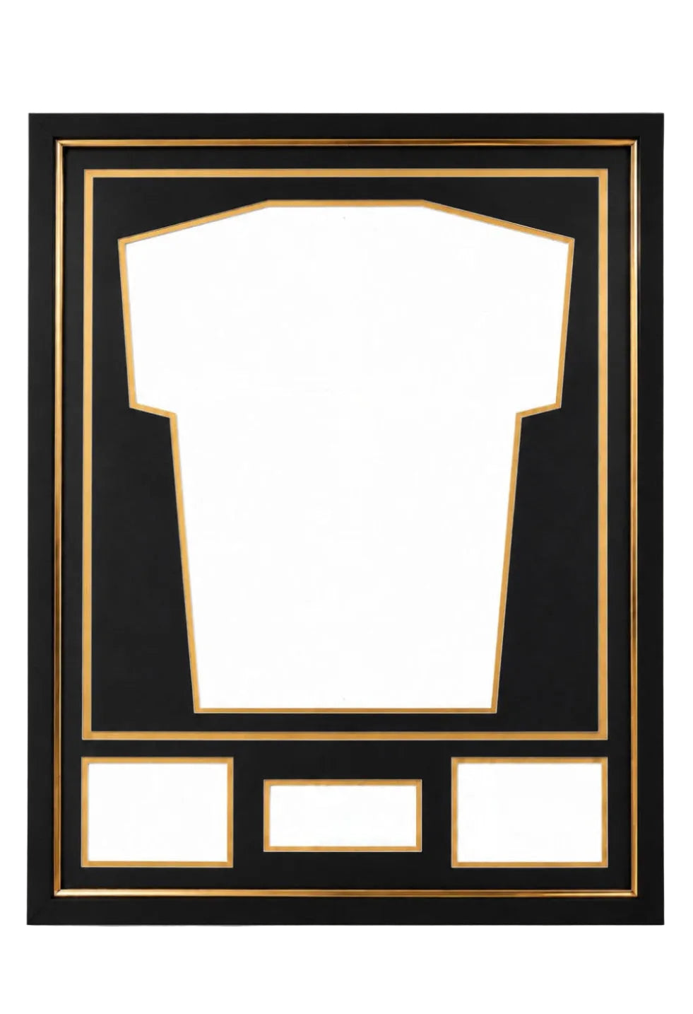 Marco Expositor Premium Dorado para Camisetas de Fútbol | 80 cm × 60 cm